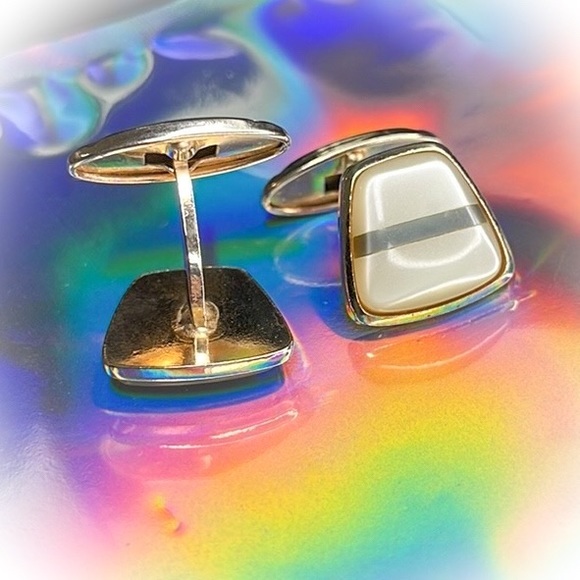 💕Beautiful Vintage Mens Cufflinks💕 - Picture 3 of 5